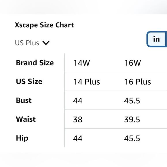 Xscape Women’s Beaded Maxi Dress Elegant Navy Blue Evening Gown Plus Size 14W - Picture 8 of 8